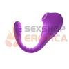 Pictor estimulador para parejas con succionador y vibrador